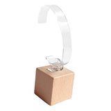 Wooden Watch Display Stand Organizer Storage
