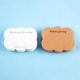 50PCS Brown Clouds Paper Card Hair Accessories Display Card DIY Hair Clip Packag