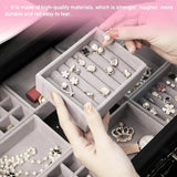Soft Velvet Jewelry Ring Display Organizer Box - Hot Sales!