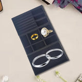 3Pcs Jewelry Trays Organizer Flocking Cloth Brithday Gift Large Durable