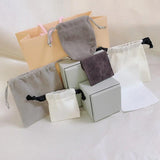 Jewellery Ring Box Bags Earring Organizer Trinket Packaging Box