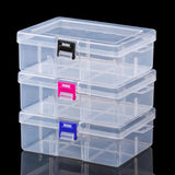 1PC Transparent Component Screw Storage Box Jewelry Display Plastic Container