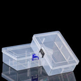 1PC Transparent Component Screw Storage Box Jewelry Display Plastic Container
