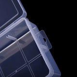 1PC Transparent Component Screw Storage Box Jewelry Display Plastic Container