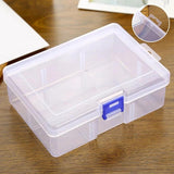 1PC Transparent Component Screw Storage Box Jewelry Display Plastic Container