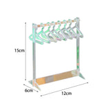 Earring Display Stand with Hook Large Capacity Shelves Coat Hanger