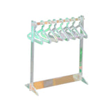Earring Display Stand with Hook Large Capacity Shelves Coat Hanger