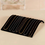 Red Bridge Necklace Bracelet Display Board Jewelry Stand Holder