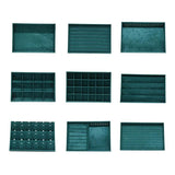 Stackable Jewelry Tray Organizer with Elegance Wooded Storage