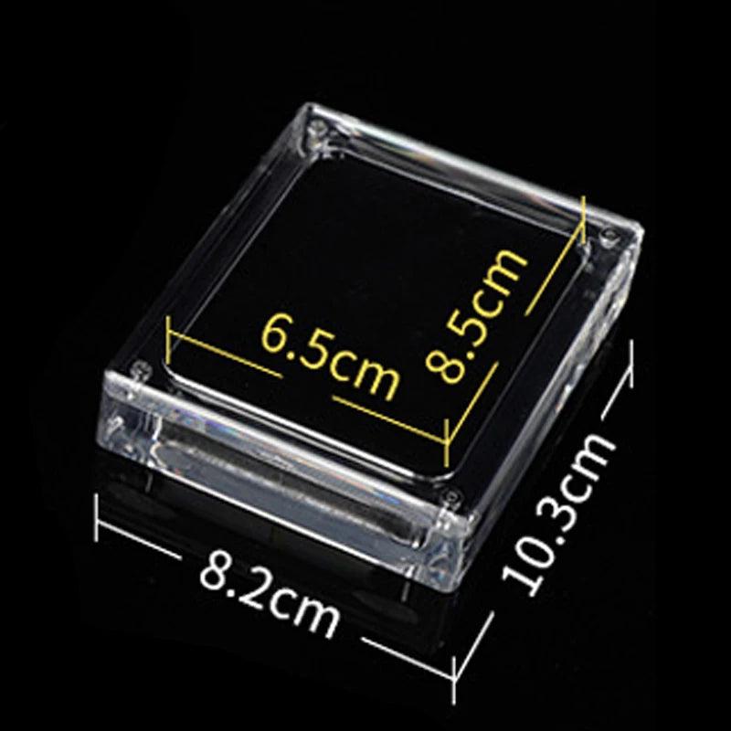 Transparent Acrylic Jewelry Box Antioxidant Treasure Stone Storage Box