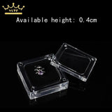 Transparent Acrylic Jewelry Box Antioxidant Treasure Stone Storage Box