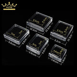 Transparent Acrylic Jewelry Box Antioxidant Treasure Stone Storage Box