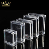 Transparent Acrylic Jewelry Box Antioxidant Treasure Stone Storage Box