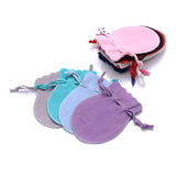 10Pcs Velvet Drawstring Bags 7x9 9x12cm Pouch Jewelry Packaging Wedding