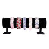 Bright Hair Band Display Rack 50x11cm Grey Red Headwear T Bar