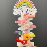 50pcs Long Paper Card Slots Cardboard Holder for Jewelry Hairwear Packaging