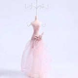 Earring Display Rack Princess Dress Necklace Stand Holder