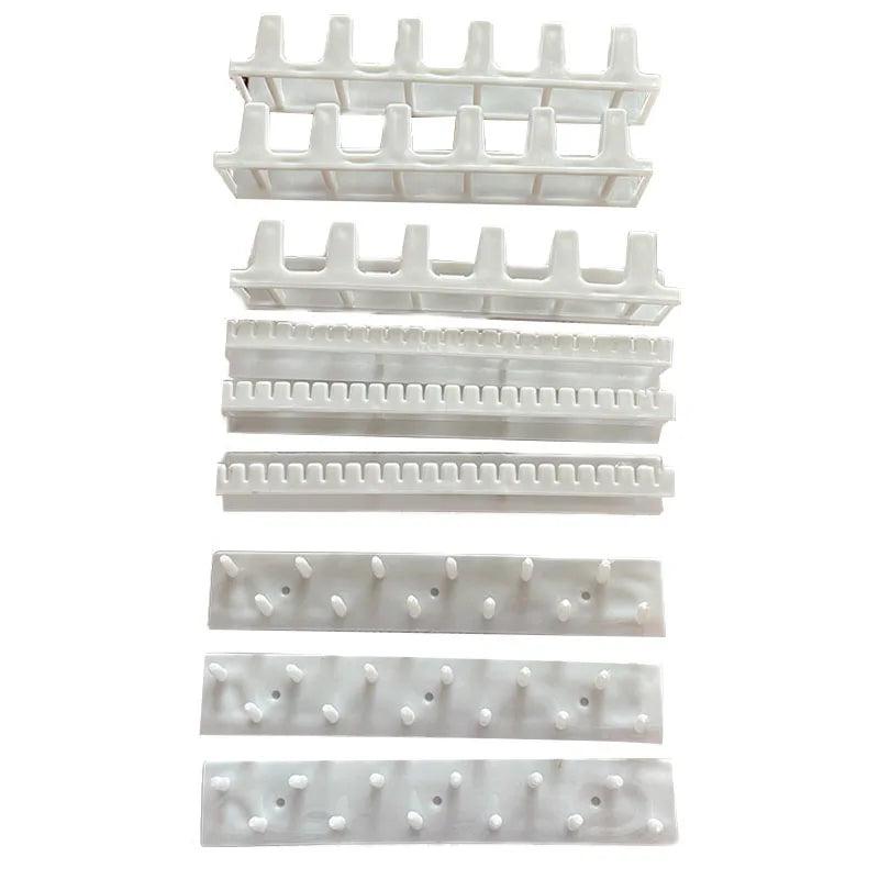 9 Pcs Adhesive Wall Mount Jewelry Hooks Holder Storage Set