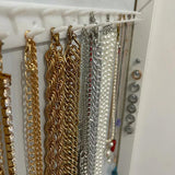 9 Pcs Adhesive Wall Mount Jewelry Hooks Holder Storage Set