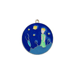 10pcs Little Prince Fox Enamel Metal Charms DIY Jewelry Making
