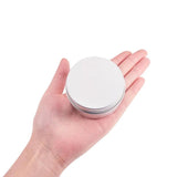 12Pcs 80ml Round Aluminium Tin Cans for Crafts Storage