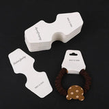 50pcs Bracelet Hair Jewelry Necklace Display Card for Small Business