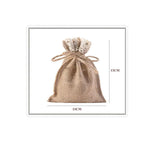 5Pcs/Lot 10x15cm Lace Jute Bags for Storage Dry Flower Sachets