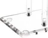 2-Tier Acrylic Clear Headband Holder Hairband Display Stand