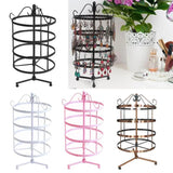 Rotating Earring Display Jewelry Organizer Holder Rack