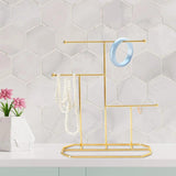 Necklace Jewelry Rack Holder Organizer Hanging Holder for Tabletop
