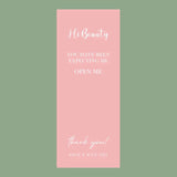 Nice To Meet You Too Sticker Seal Label Thank You 20-50pcs