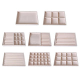 Removable Jewelry Display Tray Organizer for Earrings Rings Pendant Necklace
