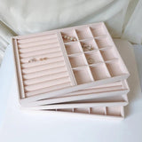 Removable Jewelry Display Tray Organizer for Earrings Rings Pendant Necklace