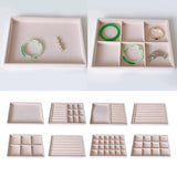 Removable Jewelry Display Tray Organizer for Earrings Rings Pendant Necklace