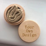 Personalized Wooden Ring Box for Wedding