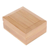 Wooden Pendant Necklace Storage Box Jewelry Display Case