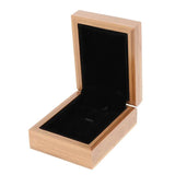 Wooden Pendant Necklace Storage Box Jewelry Display Case