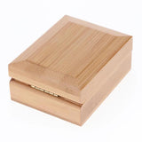 Wooden Pendant Necklace Storage Box Jewelry Display Case