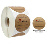 500Pcs Thank You Sticker Envelope Scrapbooking Stationery Labels