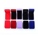 Velvet Box Jewelry Display Necklace Pendant Earrings Packaging