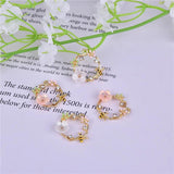 10pcs Bee Flower Lace Metal Charms DIY Jewelry Making 18mm