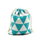 10pcs Small Cotton Bags 8x10cm Drawstring Pouches Wedding Christmas Gift Bag
