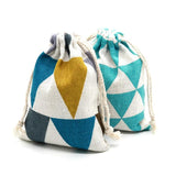 10pcs Small Cotton Bags 8x10cm Drawstring Pouches Wedding Christmas Gift Bag