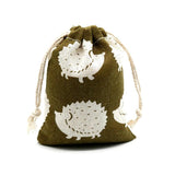 10pcs Small Cotton Bags 8x10cm Drawstring Pouches Wedding Christmas Gift Bag