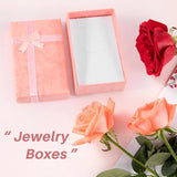 5PCS Bowknot Jewelry Package Case Rectangle(8.5X5cm)
