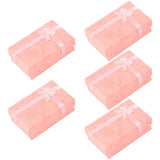 5PCS Bowknot Jewelry Package Case Rectangle(8.5X5cm)
