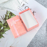 5PCS Bowknot Jewelry Package Case Rectangle(8.5X5cm)
