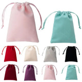 5pcs Velvet Bag Drawstrings Small Jewelry Gift Display Packing Bags