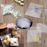 100pcs Flower OPP Wrapping Bag Pouch Jewelry Packaging Pouch