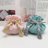 Velvet Drawstring Bag 12x17cm MP3 Jewelry Pouch